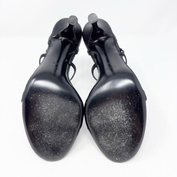 Gucci GG Strappy Crystal Sandals Heels - Picture 10 of 13